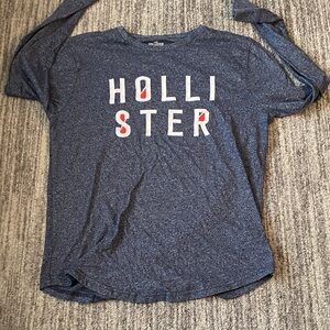Hollister Kids Navy Long Sleeve Tee